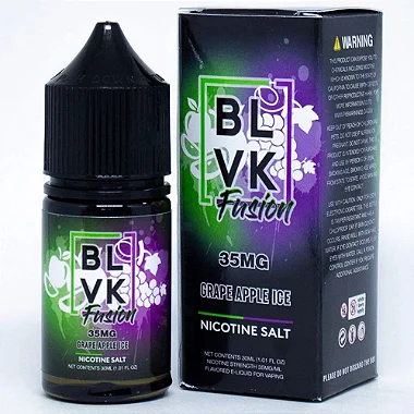 BLVK - Nic Salt Fusion Grape Apple Ice