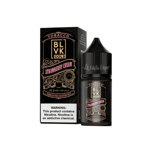 BLVK - Nic Salt Gold Strawberry Cream