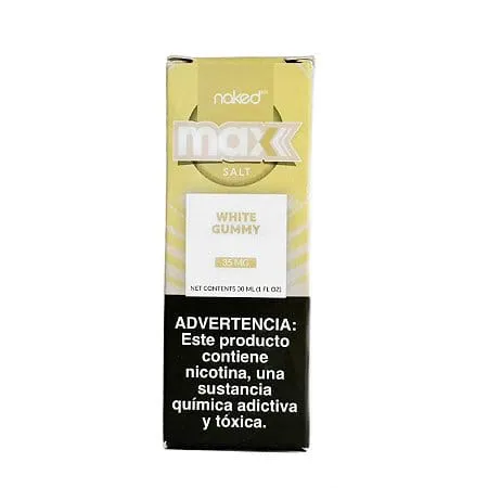 Naked Salt Max - White Gummy