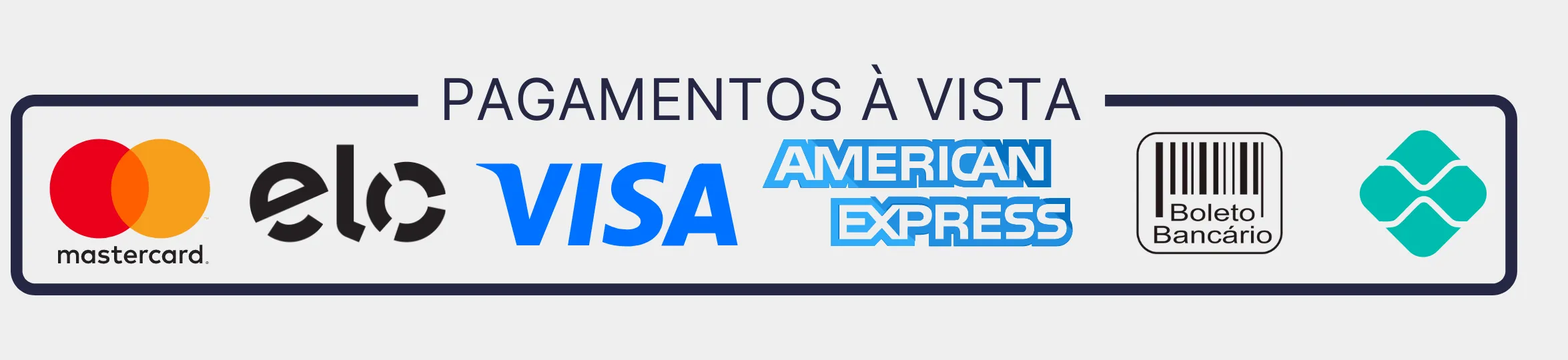 pagamento a vista bandeira cartões