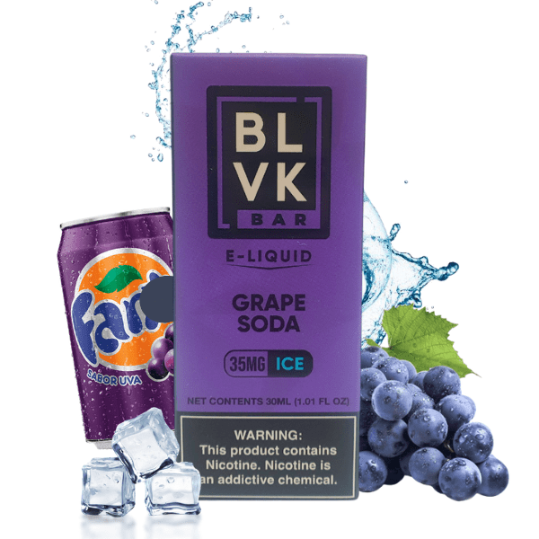 BLVK Bar - Grape Soda Ice
